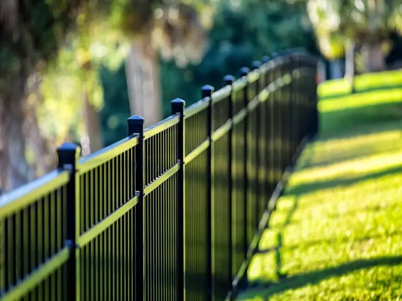 metal fence