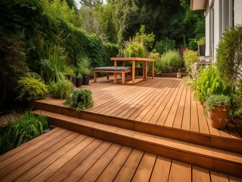 wood deck builder